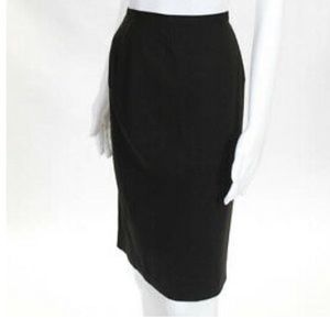 Valentino Miss V wool skirt